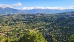 wir blicken in die Richtung, aus der wir am Vortag nach Arpino hineingewandert sind