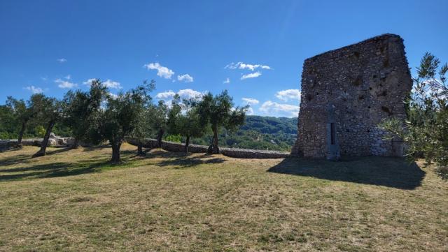 die Mauern umschlossen die gesamte Civitas Vetus, inklusive Burg und Siedlungsteilen