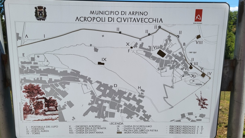 das eigentliche Wunder ist die Akropolis, ein prähistorisches, Siedlungszentrum (7.–6. Jh. v. Chr.)