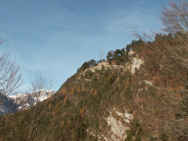 Blick Richtung Bergstation Oberaxen