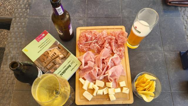bevor es wieder nach Cassino zurückgeht, geniessen wir in Roccasecca einen Aperitivo...