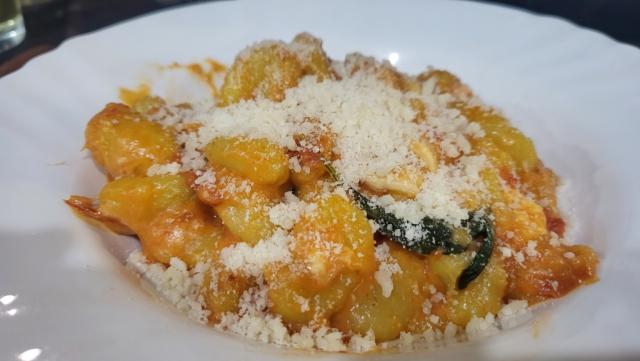 das Nachtessen war vorzüglich