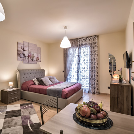 sehr gut haben wir in der Residenza Carolina in Cassino übernachtet