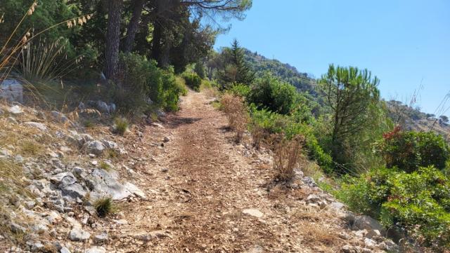 die Abtei von Montecassino liegt hoch oben auf einem Hügel – entsprechend führt unser Weg weiter steil bergauf