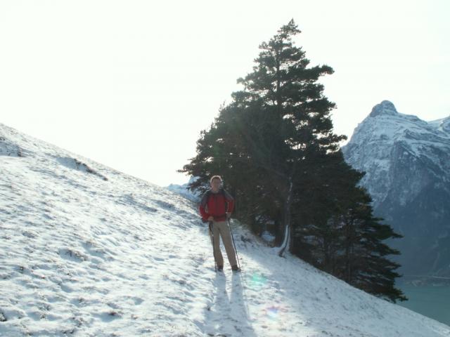 Franco im Schnee