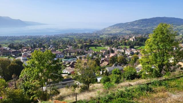 Vevey, Tagesziel und für das Ende des Alpenpanoramaweg