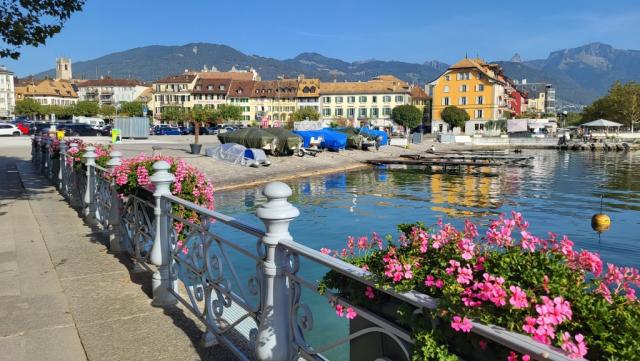 aus diesem Grund haben wir beschlossen das der Alpenpanoramaweg in Vevey für uns Schluss ist