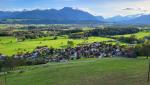 unter uns erkennen wir Lienz unser heutiges Tagesziel