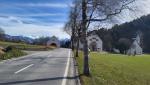 beim Landgasthof St.Luziensteig mit Kapelle...