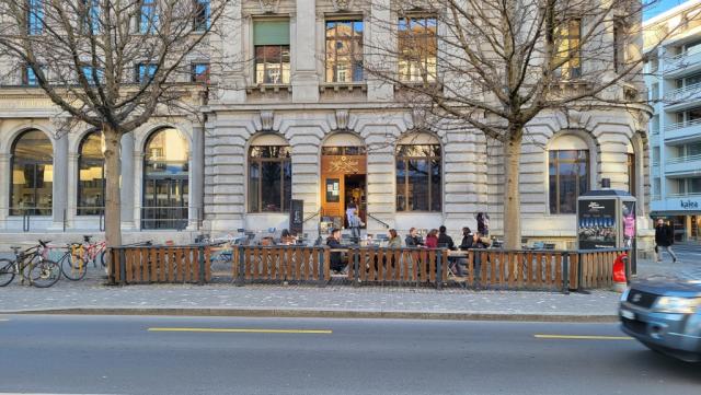 der Weg führt uns am Kaffee Klatsch vorbei