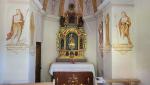 der Barockbau stammt, wie zahlreiche andere Kapellen in der Surselva, aus dem 17. Jahrhundert