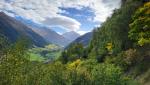 immer im Blickfeld das Val Medel