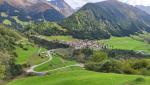 vom schönen Höhenweg aus, blicken wir in das Val Medel hinunter und nach Curaglia