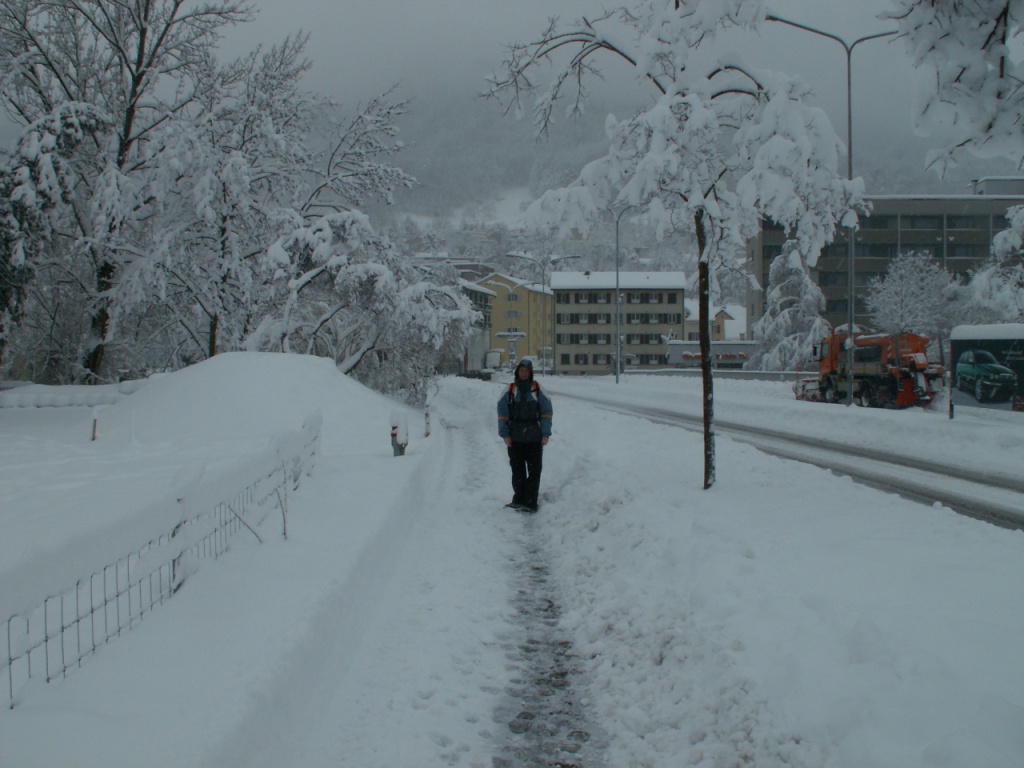 Adliswil versinkt im Schnee