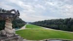 Blick zum Königspalast er erweist sich als die grösste königliche Residenz der Welt