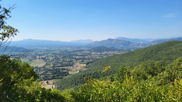 die Aussicht ist jetzt schon umwerfend schön