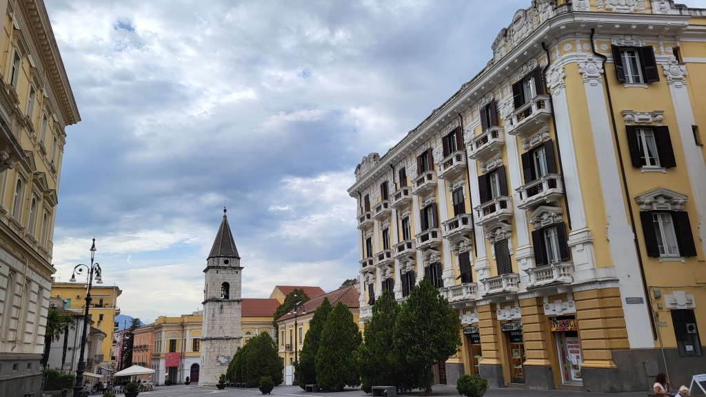 wir flanieren weiter durch die Altstadt und erreichen die nächste wichtige Sehenswürdigkeit von Benevento