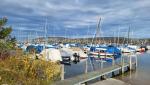 beim Hafen von Wollishofen biegen wir links ab Richtung Bürkliplatz