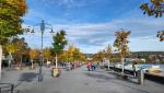 an der Seepromenade kurz vor dem Bürkliplatz