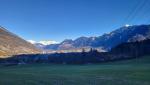 wir blicken über Chur hinaus. Rechts der Montalin. Am Horizont der Vilan und Sassauna. Alle haben wir schon besucht