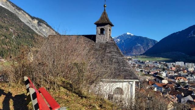 ...wo sich bei traumhafter Lage die Kapelle St. Antonius befindet