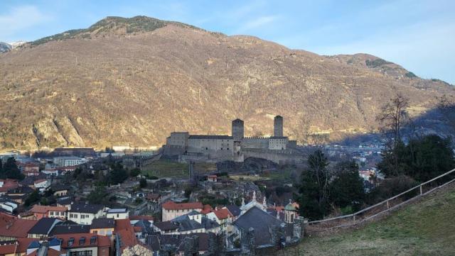 ...dem Castelgrande, und dem Castello di Sasso Corbaro