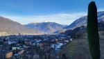 Blick über Bellinzona und zum Pizzo Claro, den wir auch schon bestiegen haben