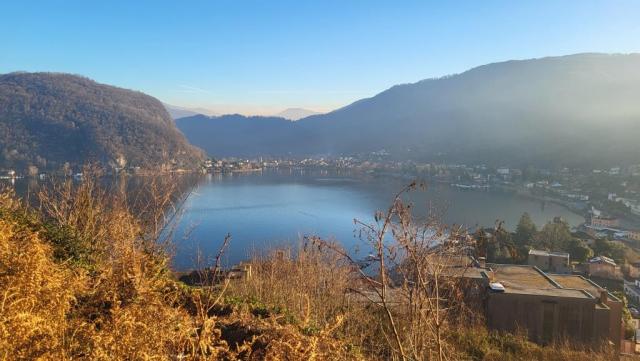 ...und in die Bucht von Ponte Tresa