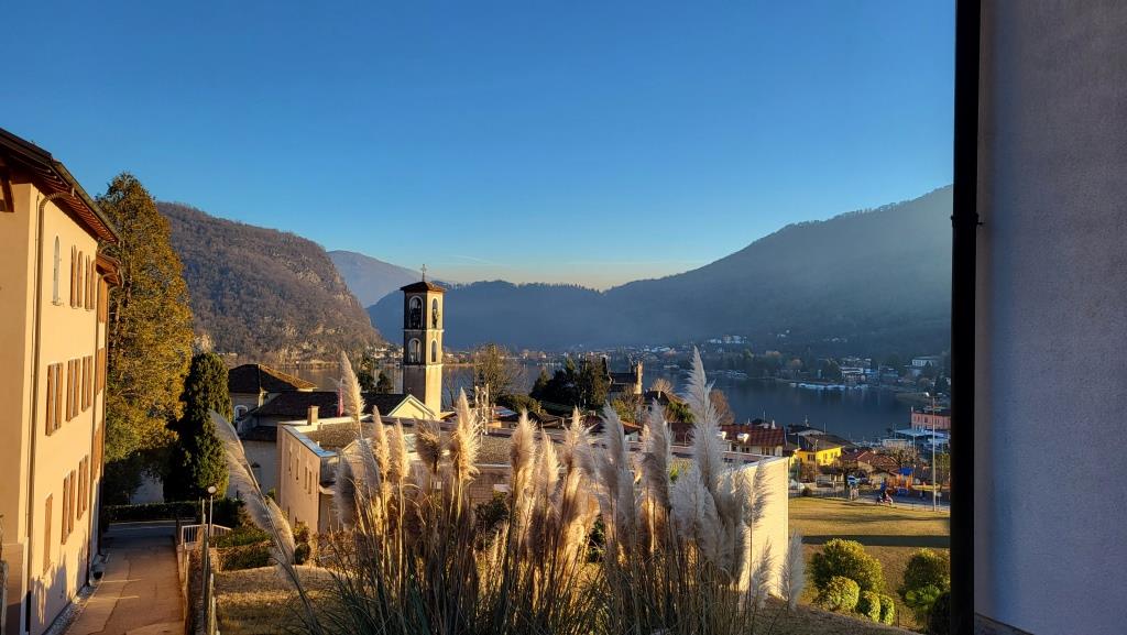 ...nach Ponte Tresa. Die heutige Etappe hat hier sein Ende