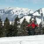 Franco. Rechts das Stanserhorn, in der mitte der Pilatus