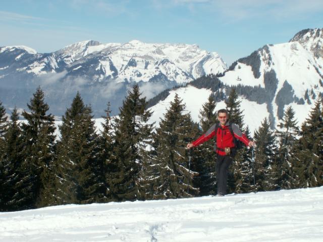 Franco. Rechts das Stanserhorn, in der mitte der Pilatus