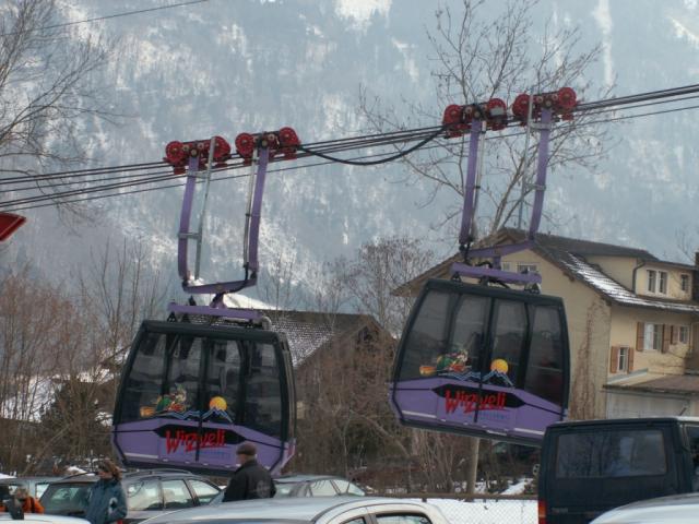 Doppelseilbahn Dallenwil - Wirzweli