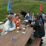 Kaffee im Bergrestaurant Kunkelspass