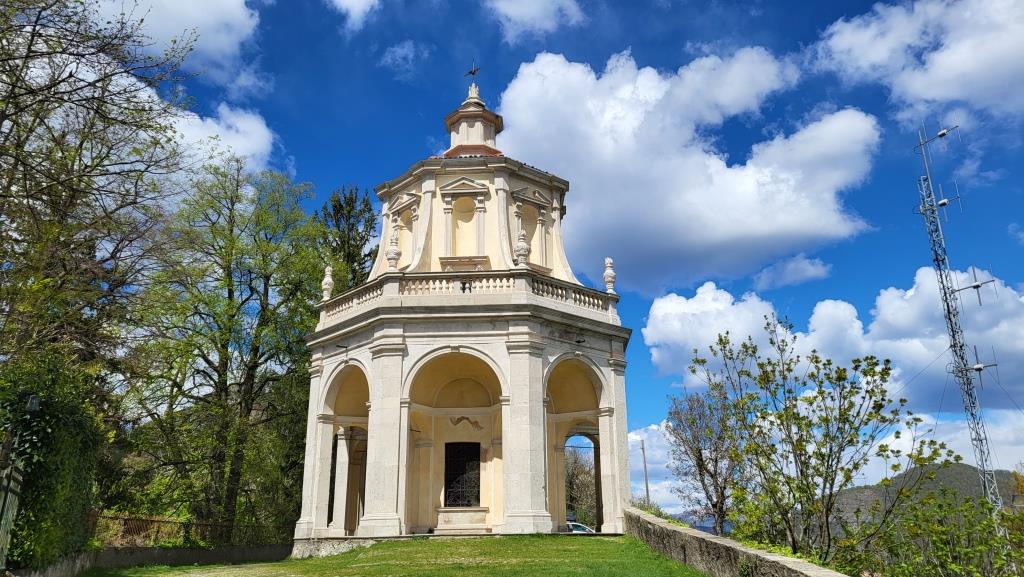 weiter geht es zur XIII Kapelle "das herabkommen des Heiligen Geistes" erbaut 1684