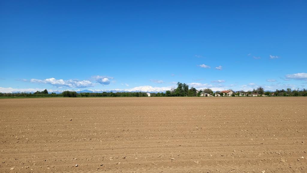 am Horizont erkennen wir die Walliser 4000er