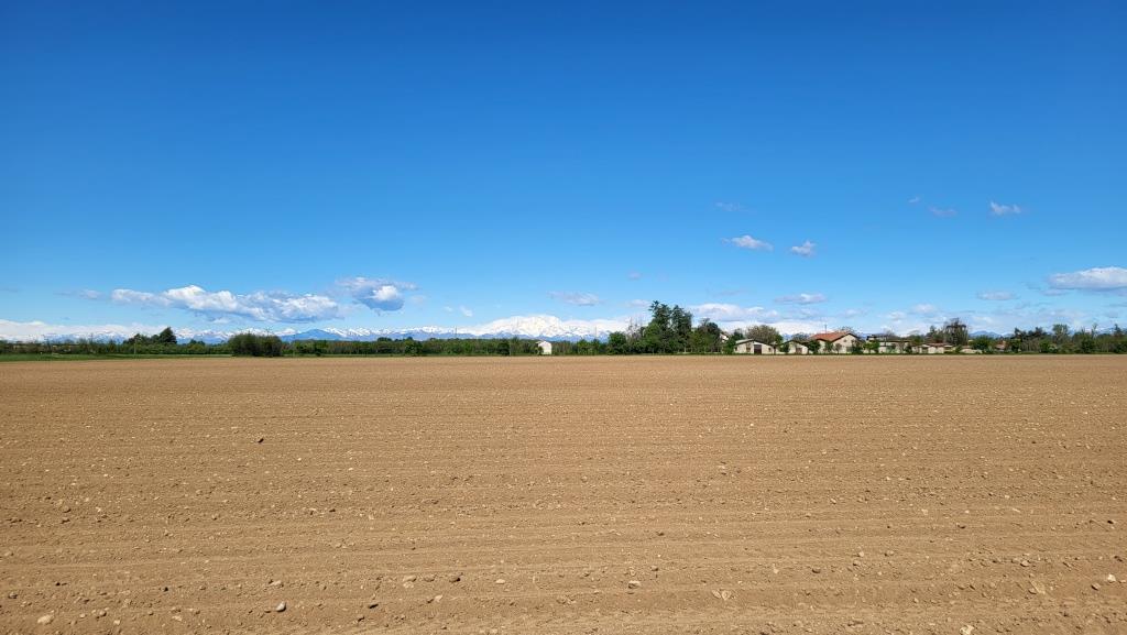 am Horizont erkennen wir die Walliser 4000er