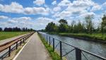 bei Castelletto kurz vor Abbiategrasso verlässt die Via Francisca den Naviglio Grande...