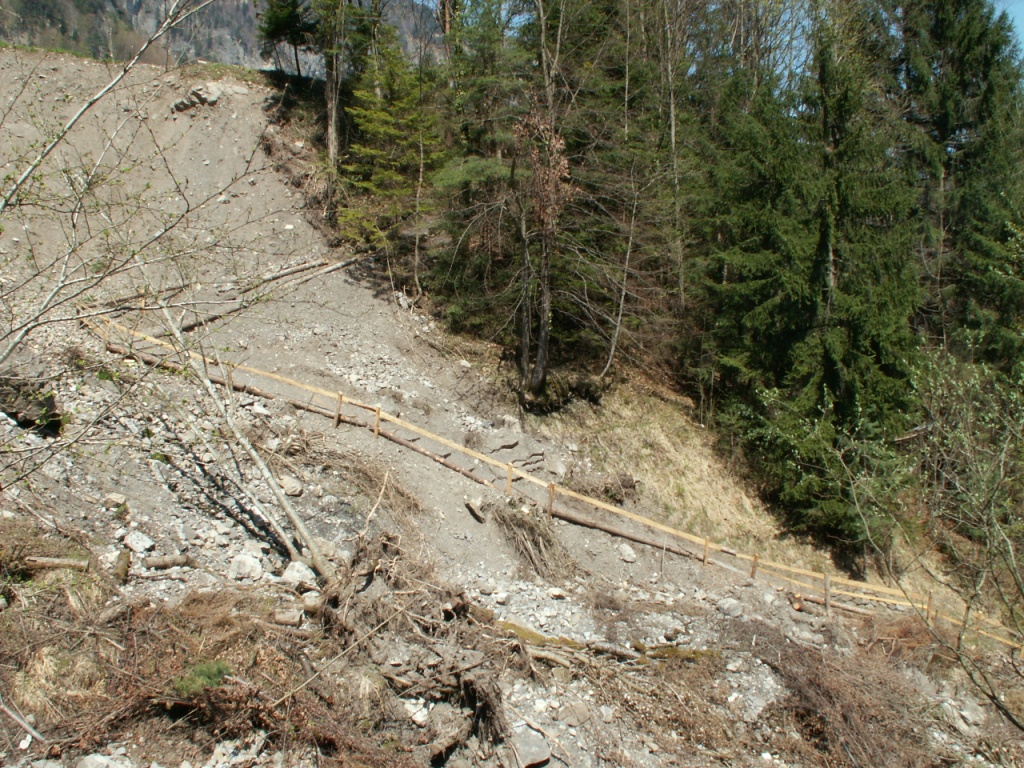 Spuren von Umwetter August 2005