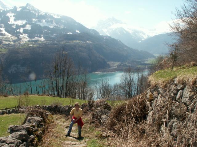 auf den Weg Richtung Amden