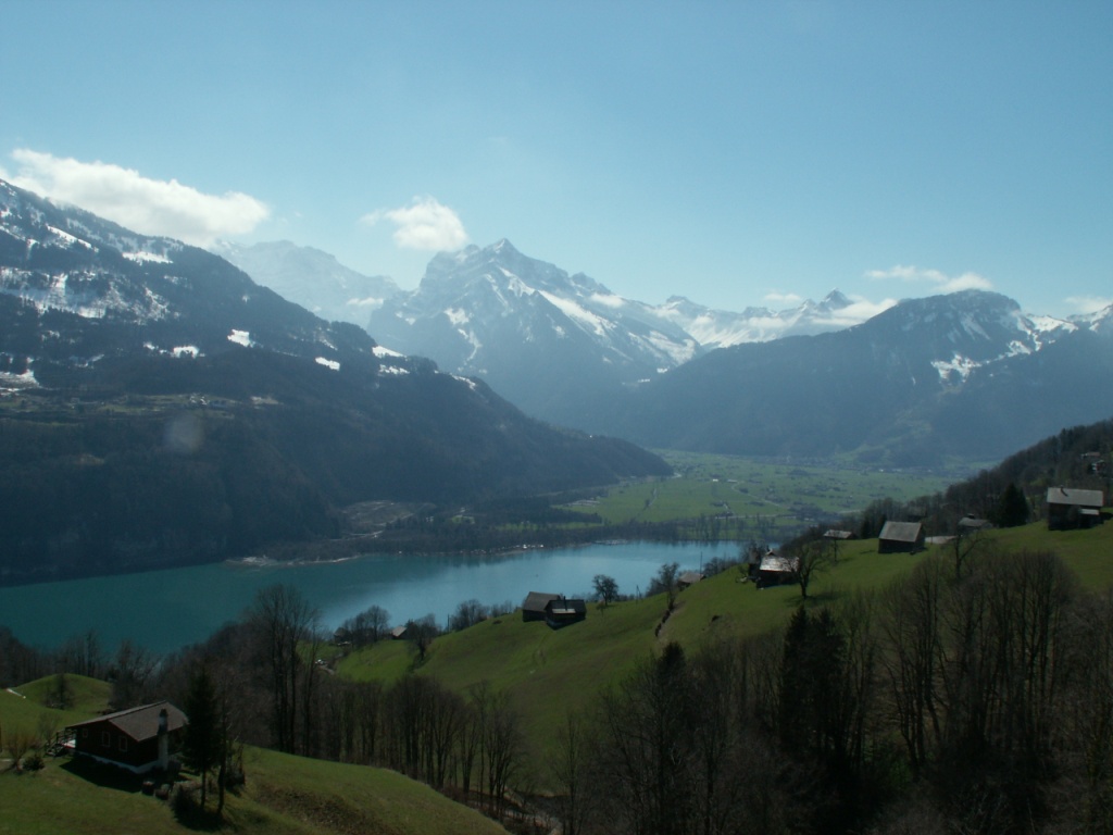 die Glarneralpen von Amden aus gesehen