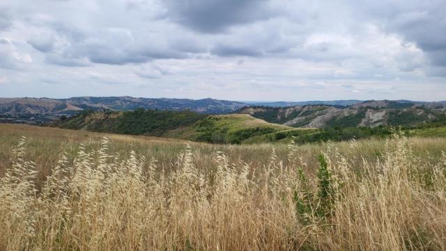 die heutige Etappe führt uns entlang der Vena del Gesso-Klippe mit grossartigen Ausblicken