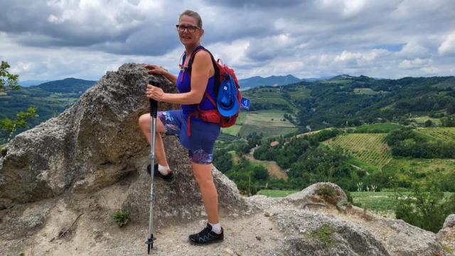 vom Monte Mario aus, geniessen wir diese...