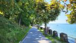 an der Seepromenade entlang flanieren wir nun nach Rapperswil