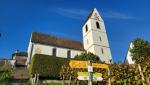 die Kirche St. Pankratius in Bollingen, 1229 erstmals erwähnt, ist ein Besuch wert. Leider war sie geschlossen