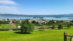 was für eine schöne Aussicht auf den Zürichsee!
