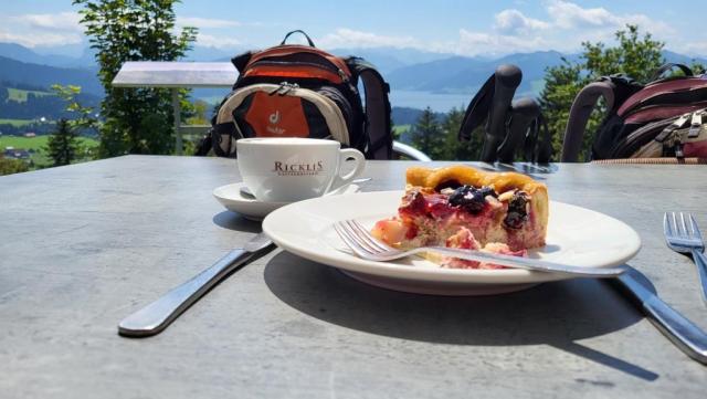 ...sondern auch Kaffee und Kuchen