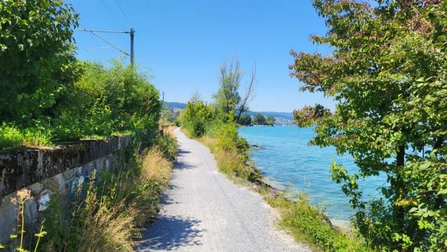 auf dem Weg nach Horgen, unser Tagesziel