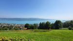 die Aussicht von hier oben auf den Zürichsee ist wunderschön