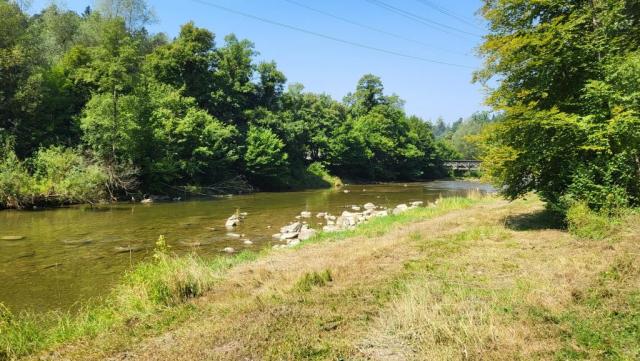 die Sihl ist mit 69 km. der grösste Nebenfluss der Limmat
