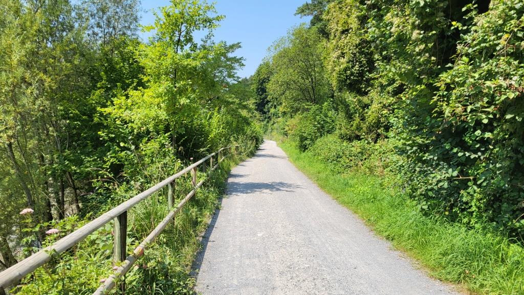 wir benutzen die Zeit während dem wandern um eine Schlussbetrachtung über den Zürichsee Rundweg zu ziehen